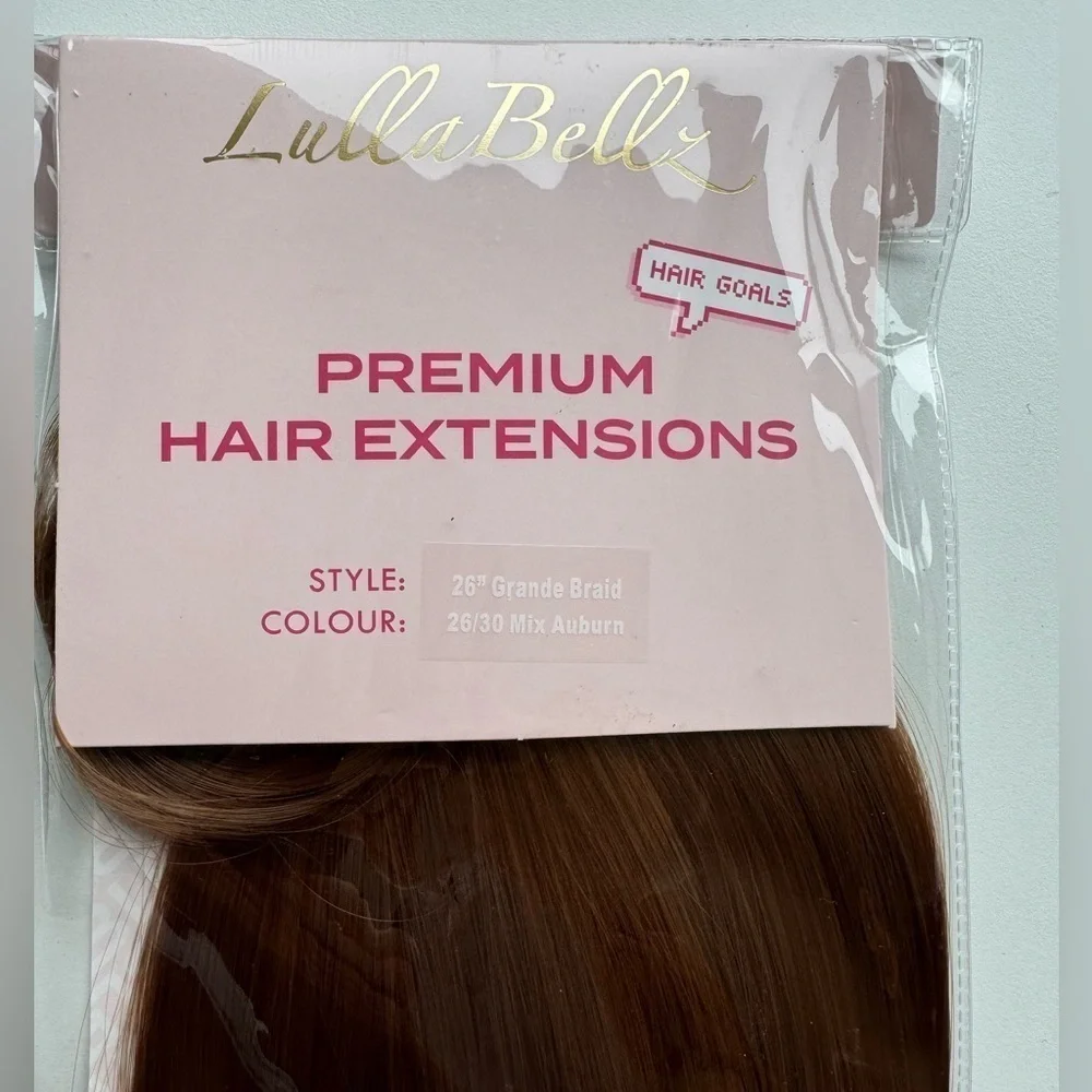 Lalla Bellz 26” Braiding Hair, Braiding Hair Extensions for Braids mix Auburn